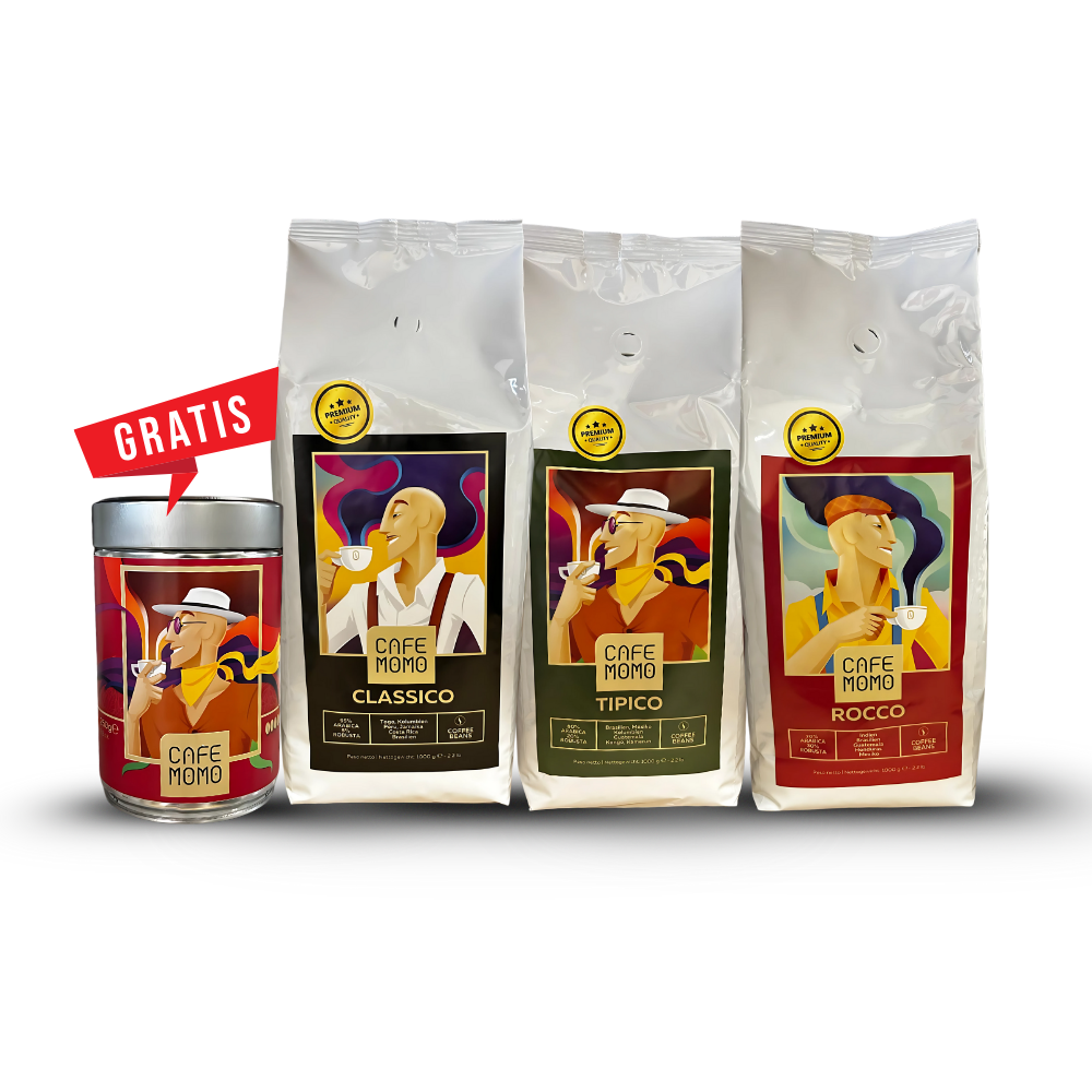 Caffe Momo Premium Probierpaket – inkl. 250 g gratis