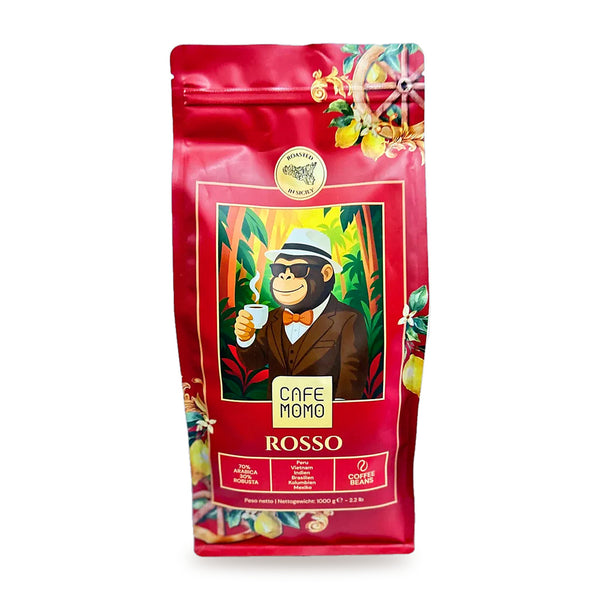 Cafe Momo Rosso – Cremige Espressobohnen 1 kg aus Sizilien