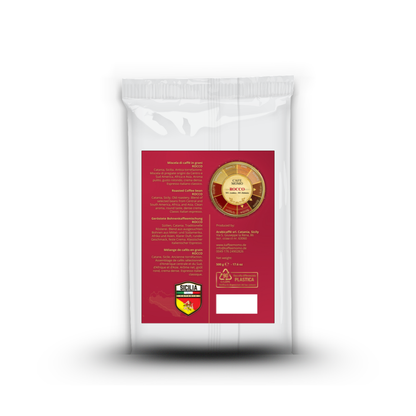 Cafe Momo Rocco 500 g Espressobohnen 70 Prozent Arabica 30 Prozent Robusta aus Sizilien