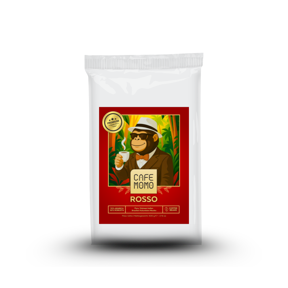 Kaffee Momo Rosso – Cremiger Espresso 500 g
