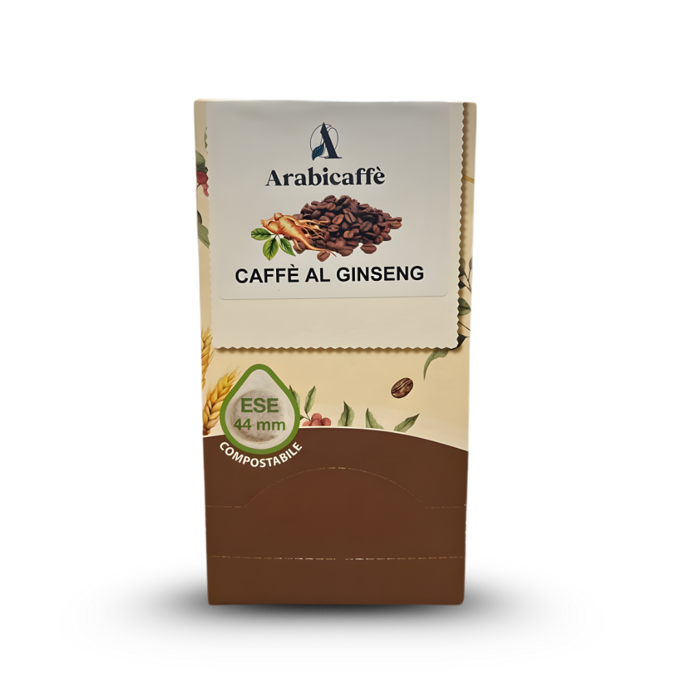 Arabicaffe  18 ESE Pads Ginseng-Kaffee