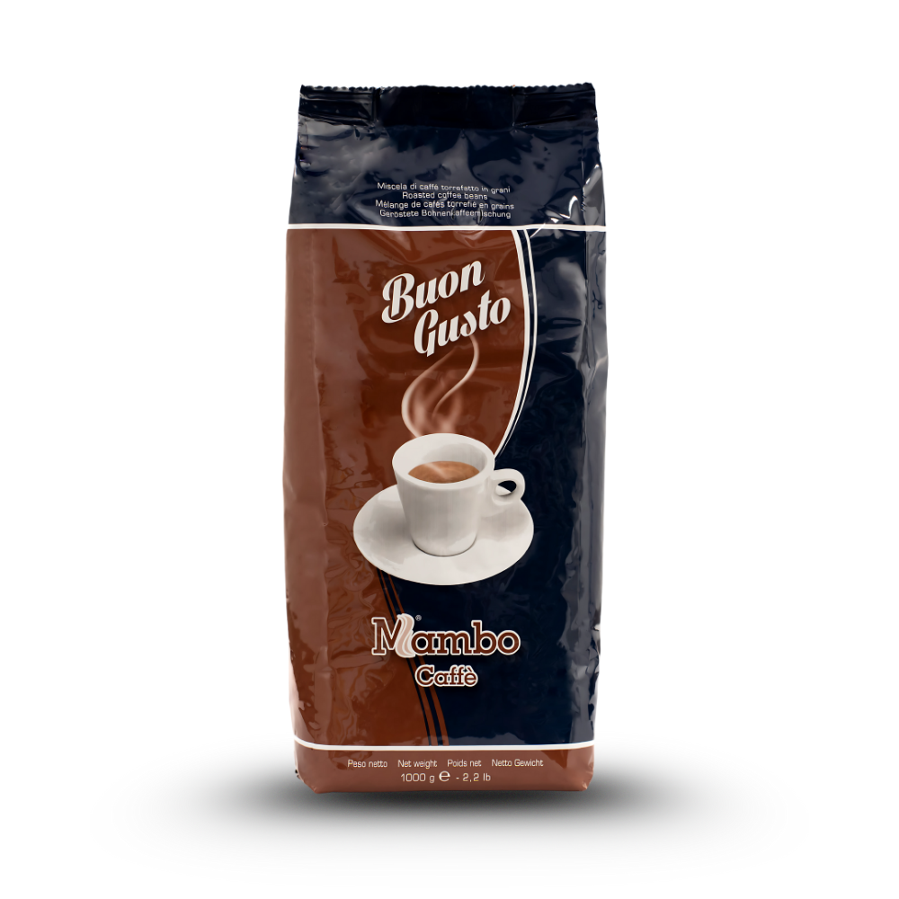 Mambo Buon Gusto 1000g Kaffee Bohnen 50% Arabica