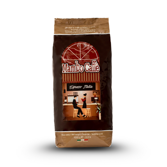 Mambo Espresso Italia Kaffee 1000g Bohnen 95% Arabica