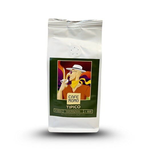 Caffe Momo Tipico 80%Arabica (250 g ganze Bohnen) - Espresso Momo
