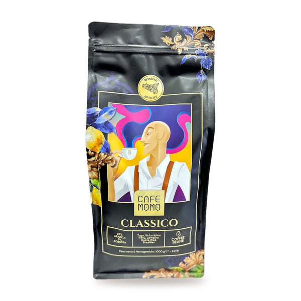 Cafe Momo Classico – Premium Espressobohnen 1 kg aus Sizilien