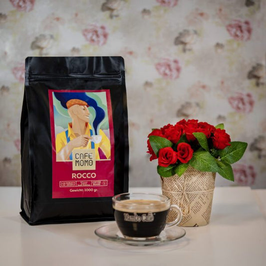 Kaffee Momo Rocco 50%Arabica 50%Robusta